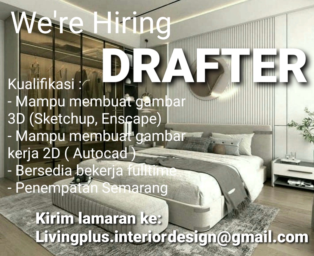 Living Plus Drafter - Living Plus - Akademi Teknik PIKA
